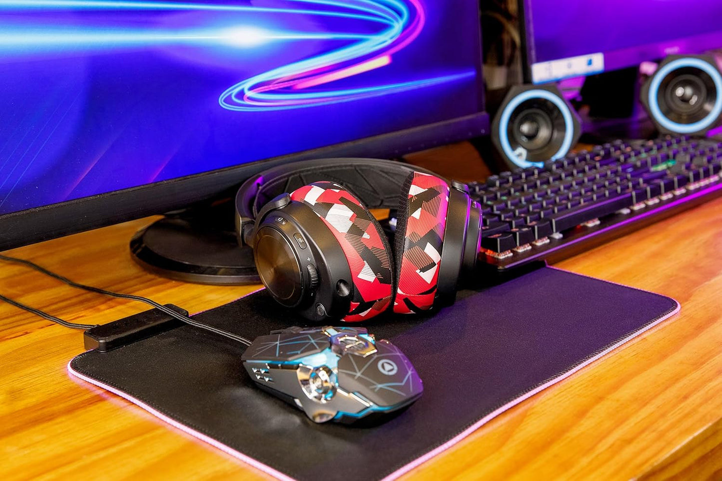 WC Freeze Nova Pro Wireless - Cooling Gel Earpads for Arctis Nova Pro Wireless ONLY (Doesn’t Fit Other Models), Made by Wicked Cushions, Improved Durability, Thickness & Sound Isolation | Black