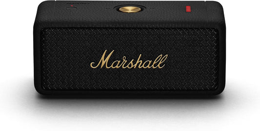 Marshall Emberton II Portable Bluetooth Speaker - Black & Brass