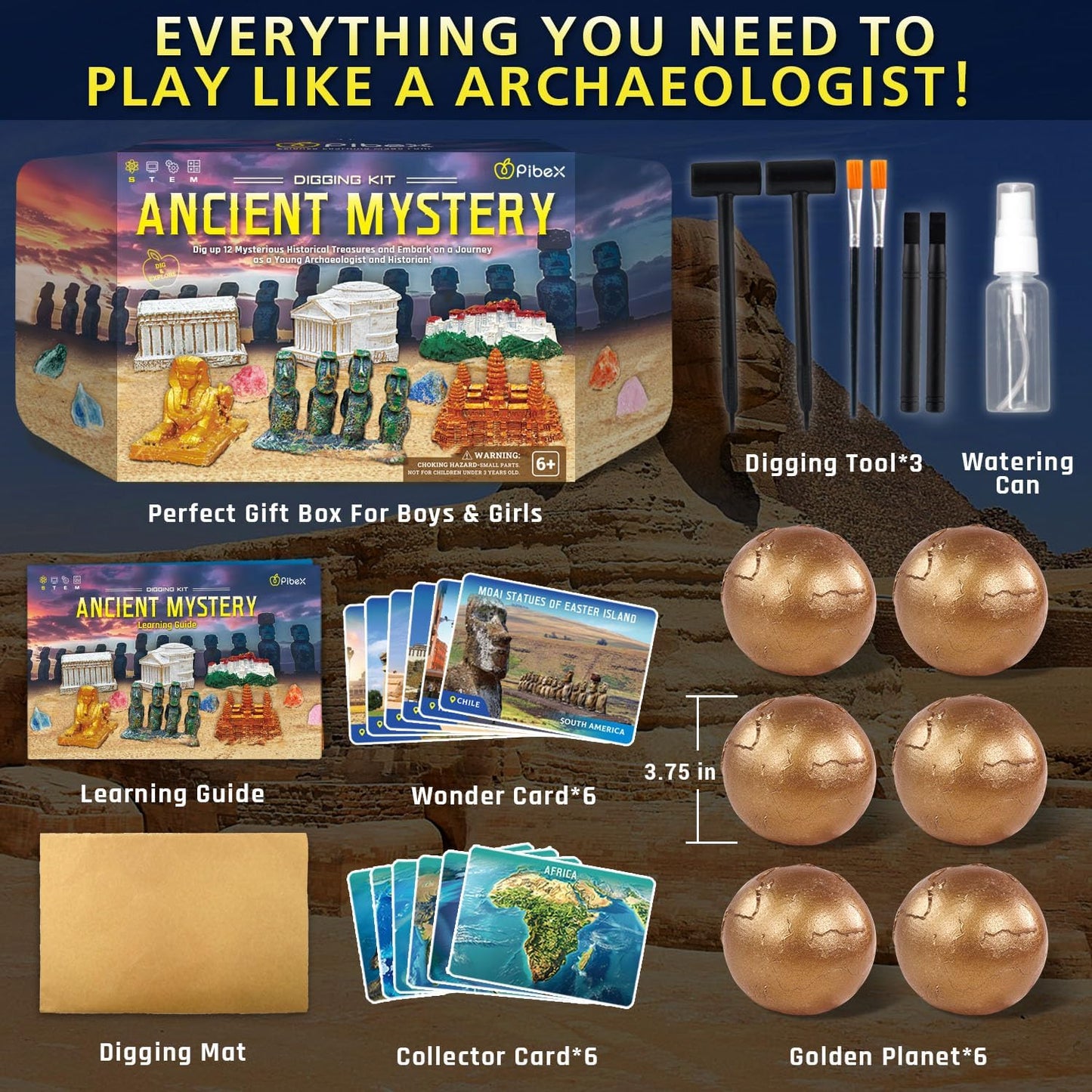 Purilite Select Ancient Wonders Dig Kit