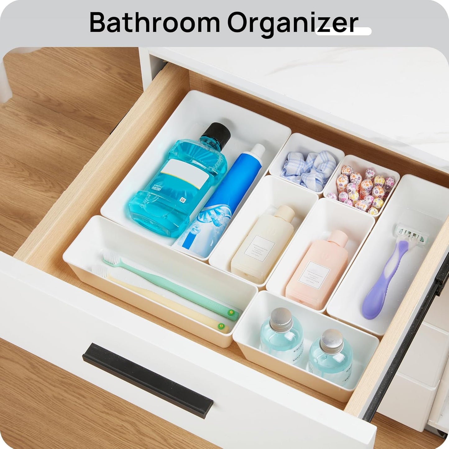 Purilite Select Clear Drawer Organizer Set
