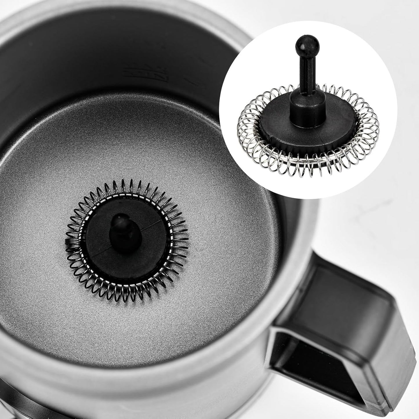 BEAUGIREW 4 in 1 Milk Frother Electric Milk Frother and Steamer with Hot and Cold 350 ml/11.8 oz Coffee Frother Automatic Foam Maker with Cleaning Brush for Latte Cappuccino Macchiato Hot Chocolate
