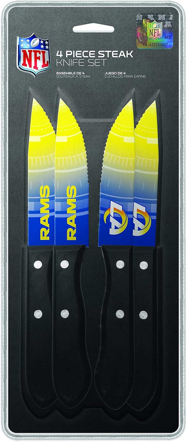 The Sports Vault by Inglasco NFL Chicago Bears Steak Knives
