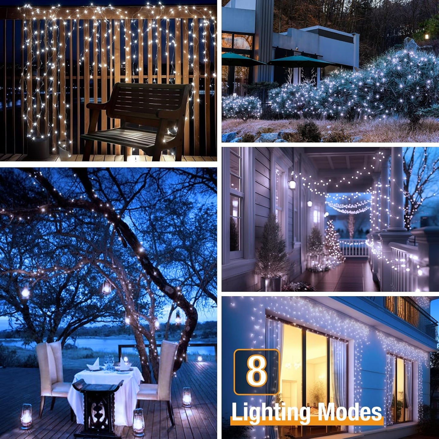 Purilite Select 2-Pack Solar Fairy String Lights