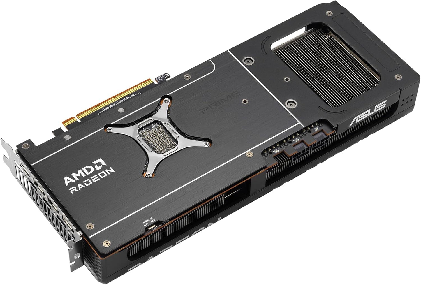 ASUS Prime Radeon™ RX 9060 XT 16GB GDDR6 OC Edition Graphics Card (PCIe 5.0, HDMI/DP 2.1, 2.5-Slot Design, axial-tech Fans, Dual Ball Fan Bearings, Dual BIOS, ASUS GPU Guard)