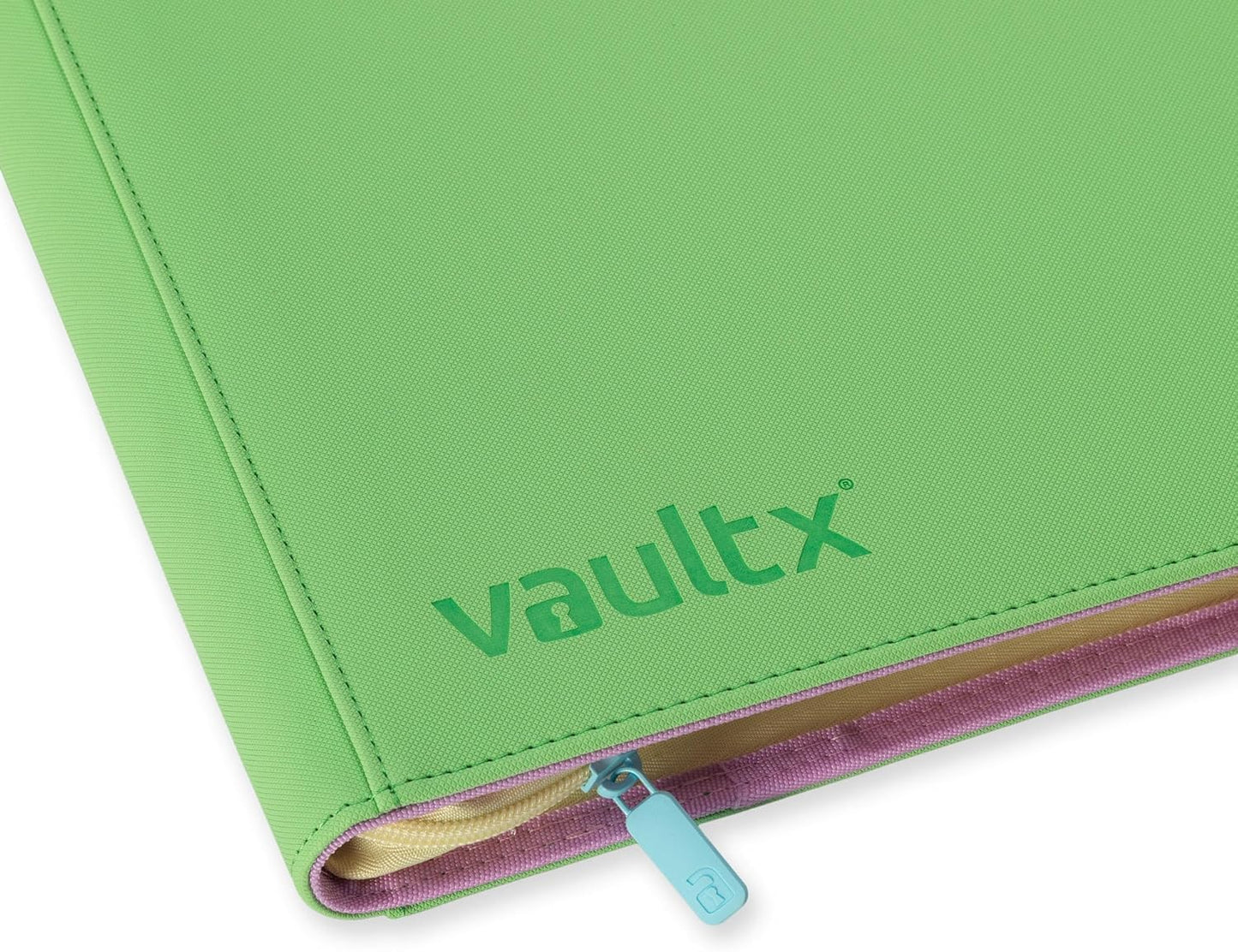 Vault X 12 Pocket Trading Card Zip Binder, 480 Cards, Compatible with Pokemon Scarlet & Violet Set, Exo-Tec Album Material, 20 Side-Loading Pages, Folder for Collectible TCG (SV1)