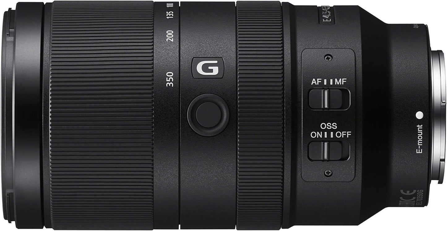 Sony SEL70350G Alpha 70-350mm F4.5-6.3 G OSS Super-Telephoto APS-C Lens