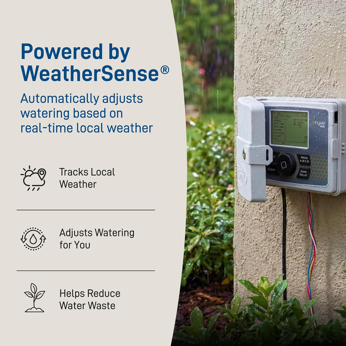 Orbit B-hyve 12-Zone Smart Sprinkler Controller | Indoor & Outdoor Wi-Fi Irrigation Timer with App Control