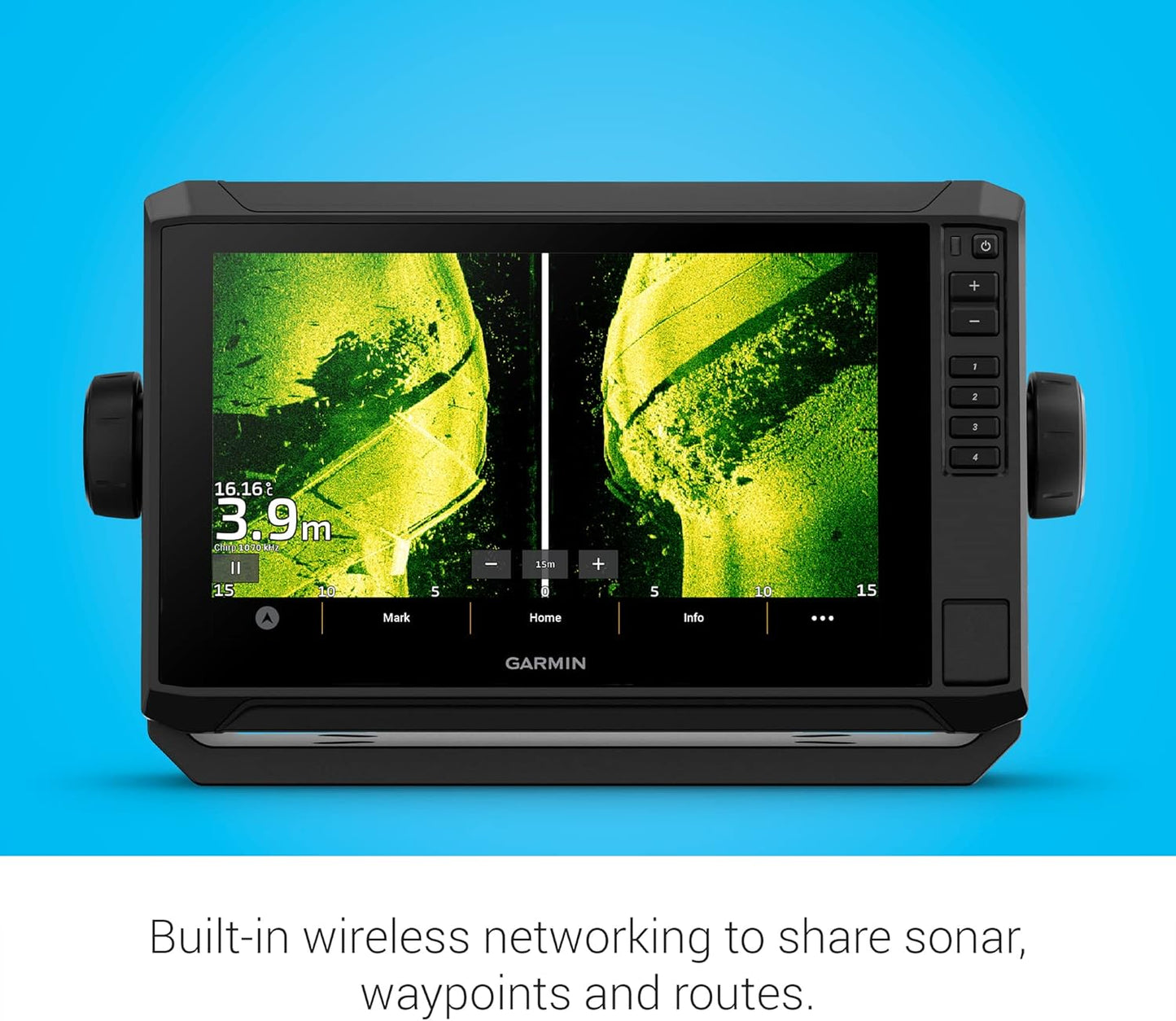 Garmin ECHOMAP UHD2 95sv with GT56 Transducer, 9" Touchscreen Chartplotter, Garmin Navionics+ Canada Inland and Coastal