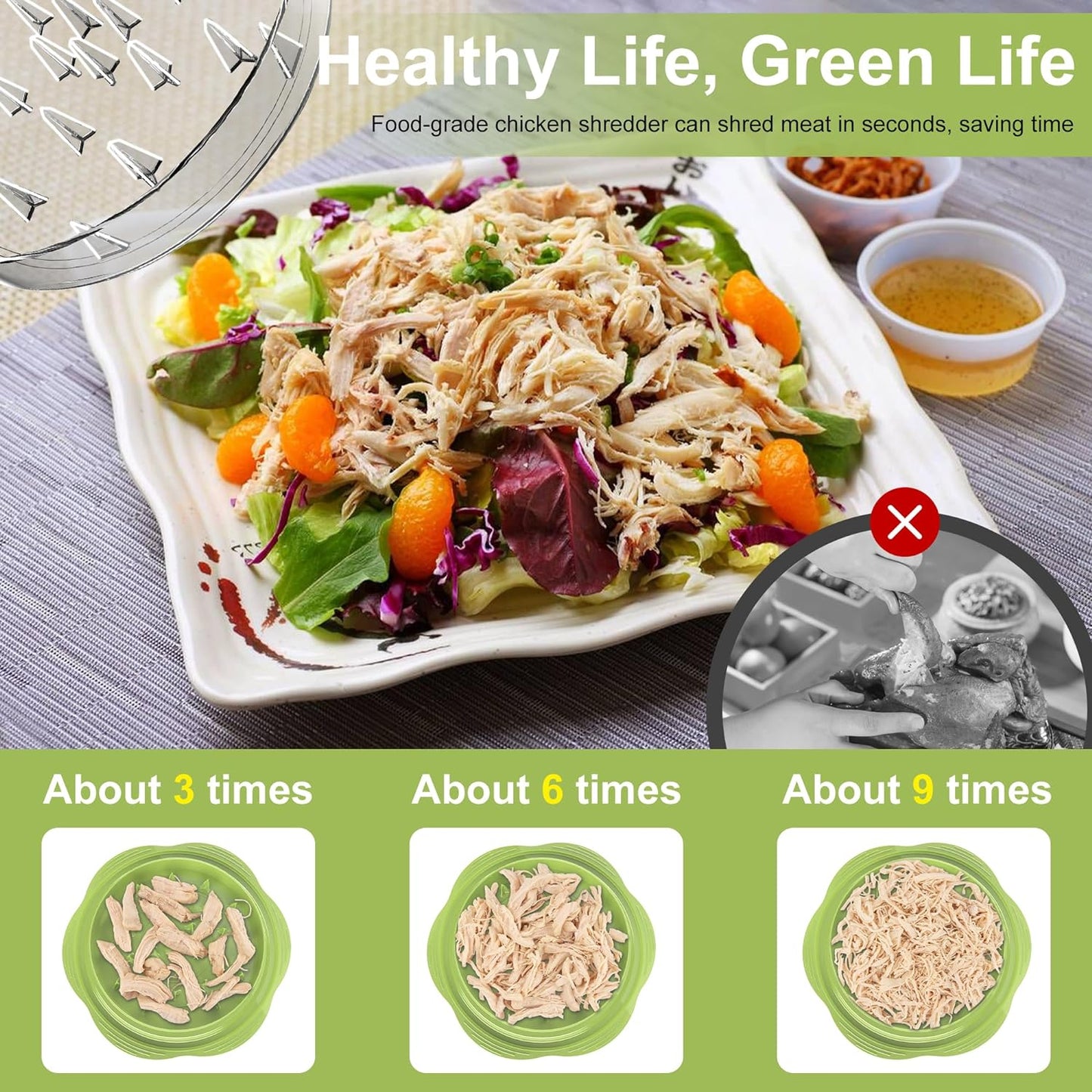 Purilite Select Chicken Shredder Tool