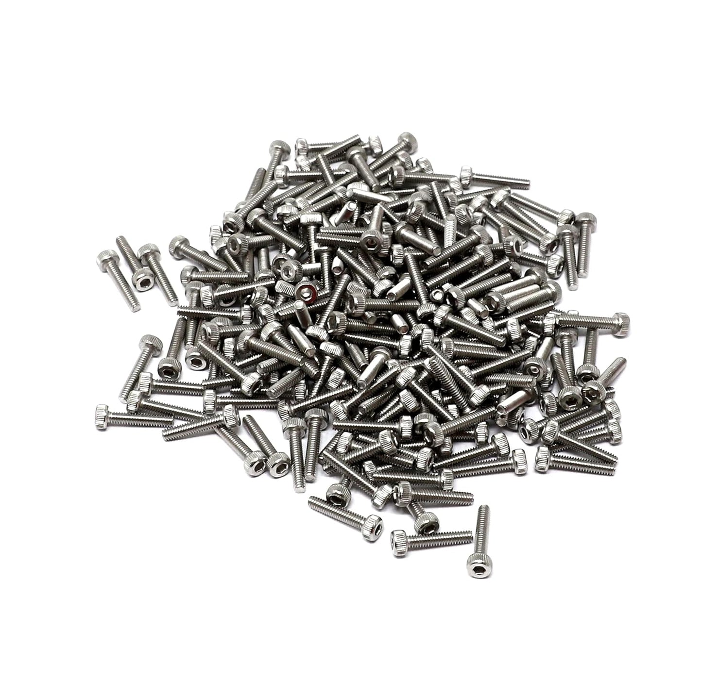 iexcell 25 Pcs M6 x 20mm Thread Pitch 1 mm Stainless Steel 304 Hex Socket Head Cap Screws Bolts Kit