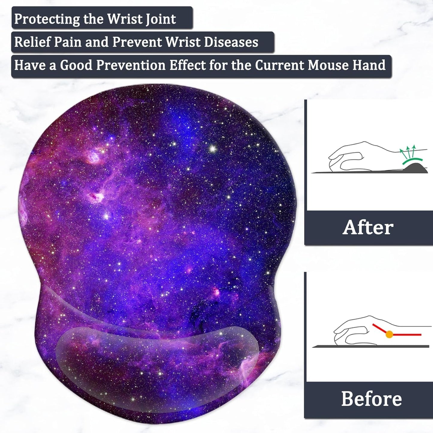 Purilite Select Ergonomic Mouse Pad