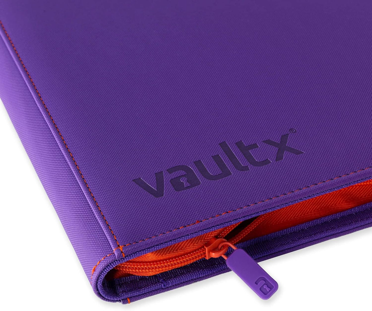 Vault X 12 Pocket Trading Card Zip Binder, 480 Cards, Compatible with Pokemon Scarlet & Violet Set, Exo-Tec Album Material, 20 Side-Loading Pages, Folder for Collectible TCG (SV1)