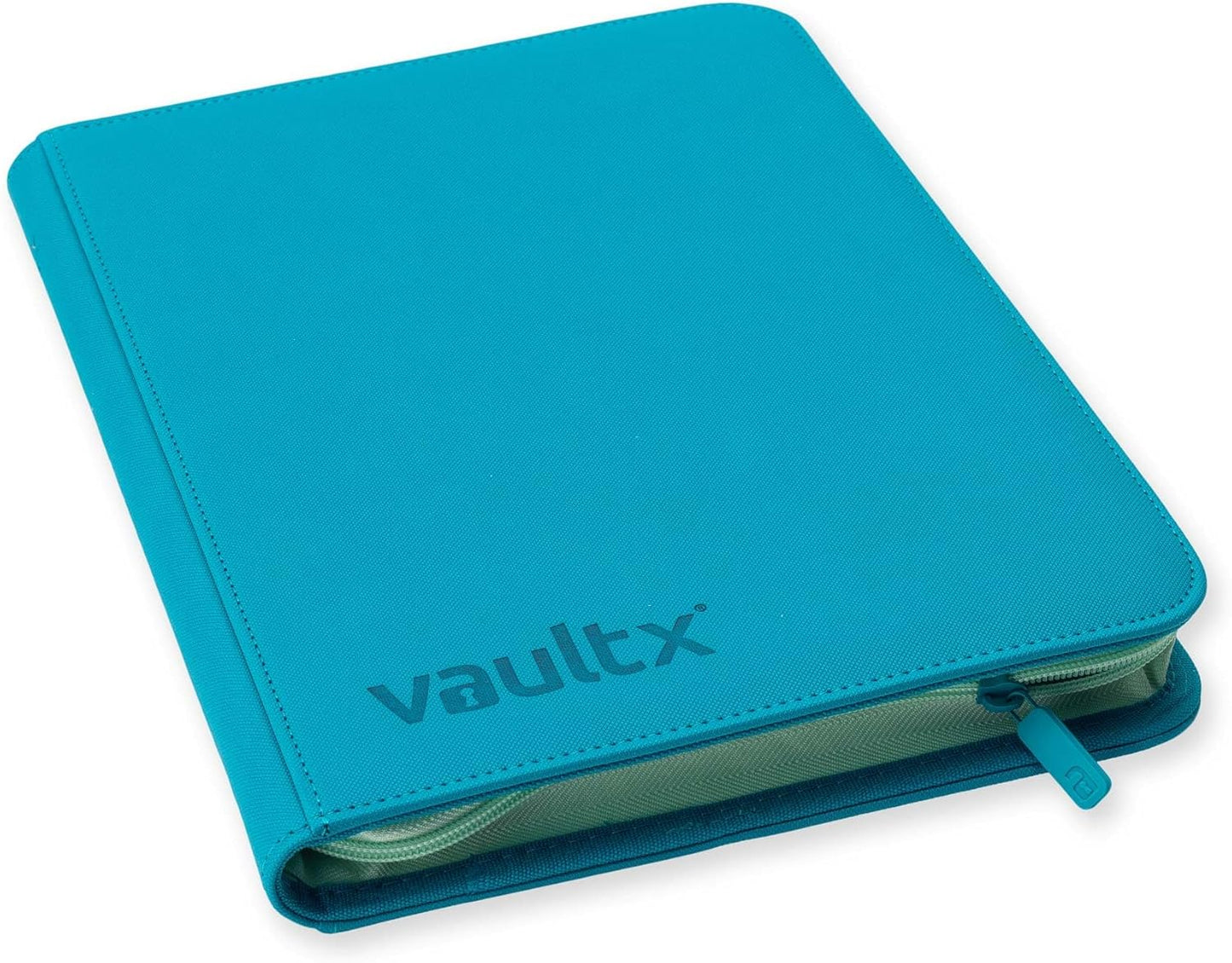 Vault X 12 Pocket Trading Card Zip Binder, 480 Cards, Compatible with Pokemon Scarlet & Violet Set, Exo-Tec Album Material, 20 Side-Loading Pages, Folder for Collectible TCG (SV1)