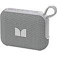 Monster Atomic Pebble Bluetooth Speaker, Portable Wireless Speaker with 15W Loud Sound, Bluetooth 6.0, Support 100+TWS Pairing, 15H Playtime, IP56 Waterproof Outdoor Speaker for Beaches Home Party