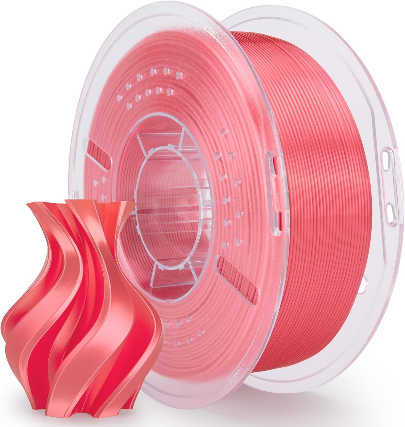 ELEGOO PLA+ Filament 1.75mm Black 4KG, PLA Plus 3D Printer Filament, Dimensional Accuracy +/- 0.02 mm, Tough & High Strength, Fit for Most FDM Printers(1KG/Spool, 2.2 lbs)