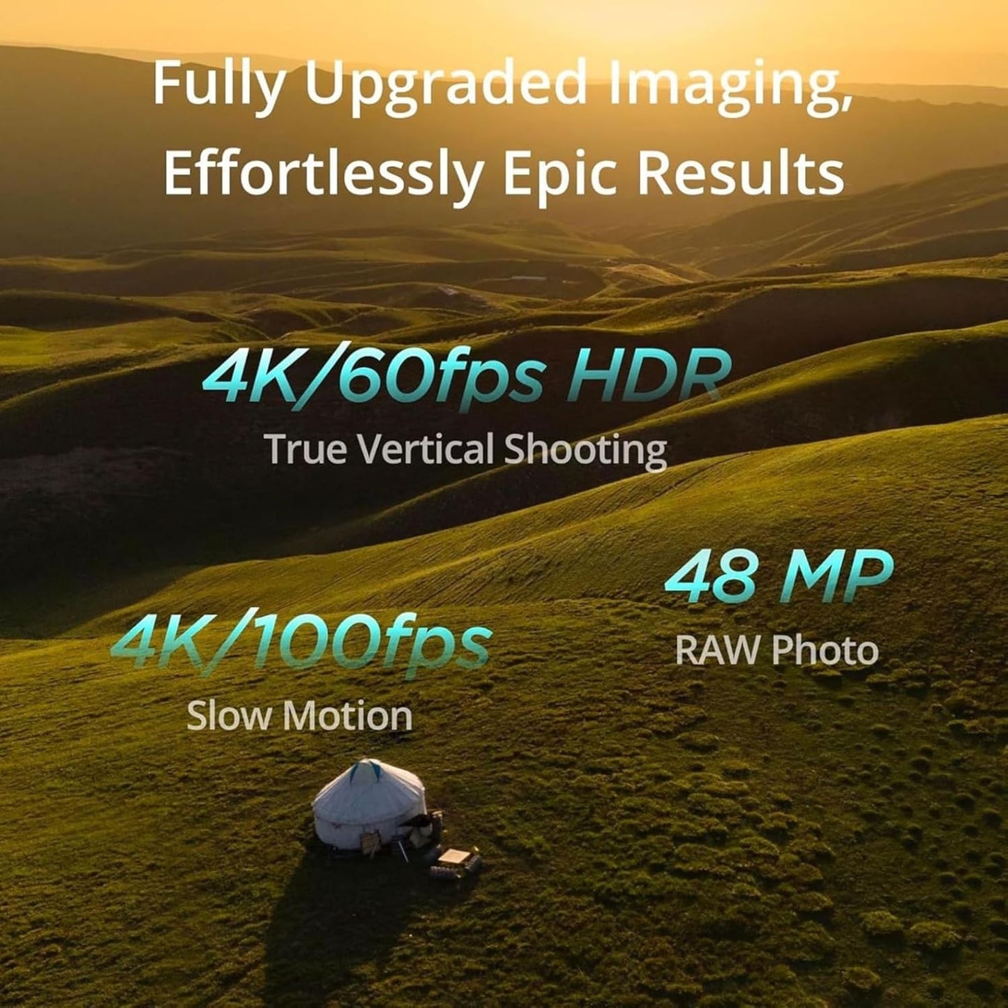 DJI Mini 4 Pro (DJI RC 2), Drones with Camera for Adults 4K, Under 0.549 lbs/249 g, 34 Mins Flight Time, 20km Max Video Transmission Distance, Omnidirectional Vision Sensing, Mini Drone for Beginners