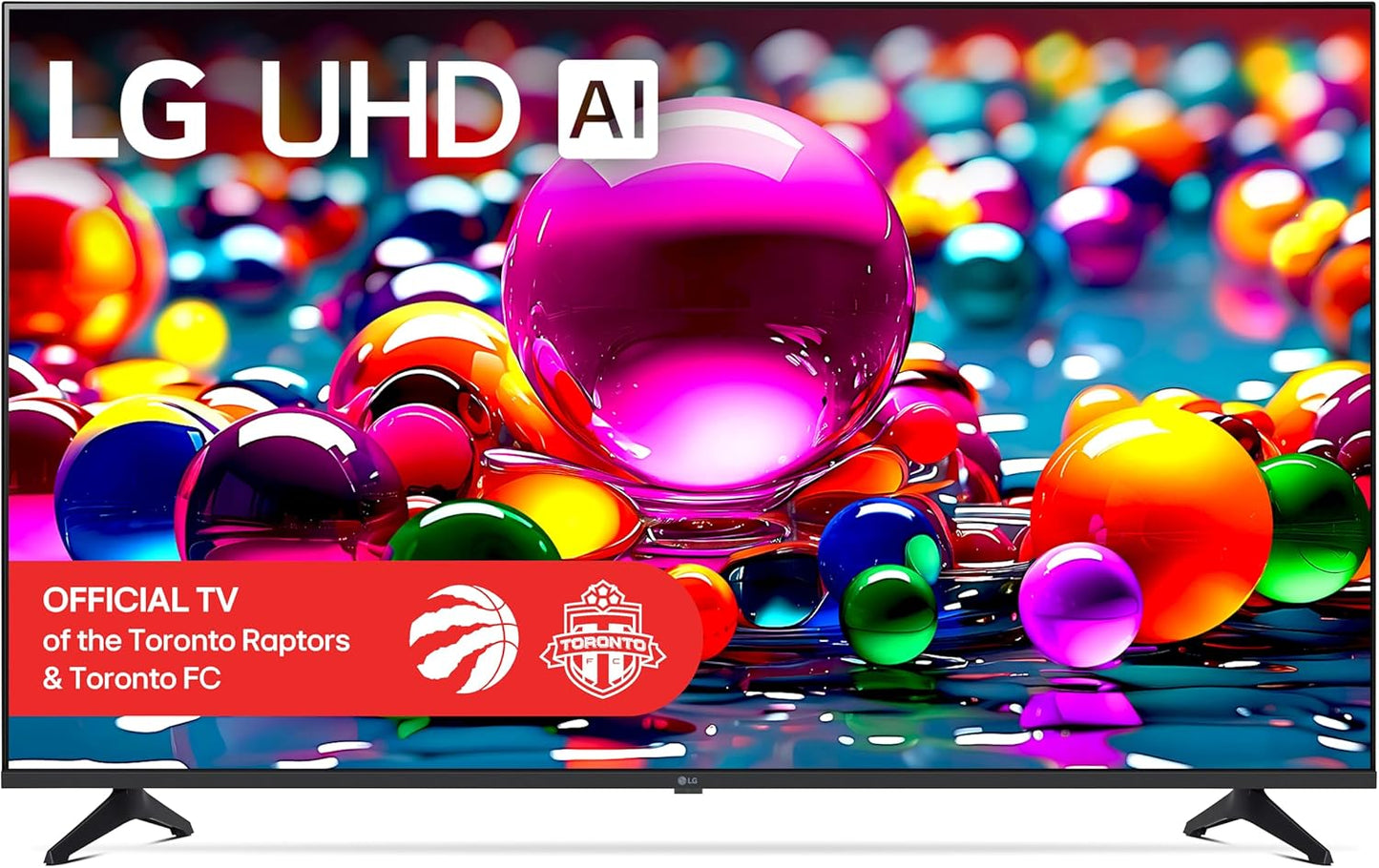 LG 43-Inch UA7700 Series 4K Smart TV - α7 AI Processor 4K, Dynamic Tone Mapping, Alexa Ready, HDR10, HGIG, ALLM, WebOS 25, Wi-Fi, Bluetooth, AI Upscaling, AI Sound, LG Channels (43UA7700PUB, 2025)