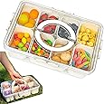 Purilite Select Clear Compartmentalized Snack Box