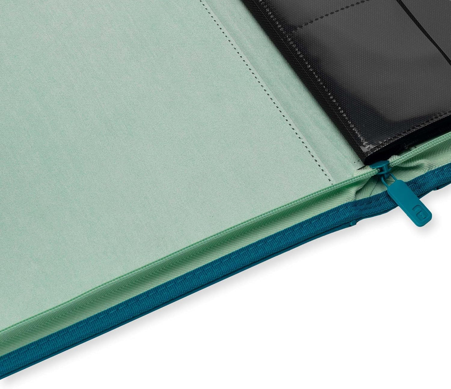 Vault X 12 Pocket Trading Card Zip Binder, 480 Cards, Compatible with Pokemon Scarlet & Violet Set, Exo-Tec Album Material, 20 Side-Loading Pages, Folder for Collectible TCG (SV1)