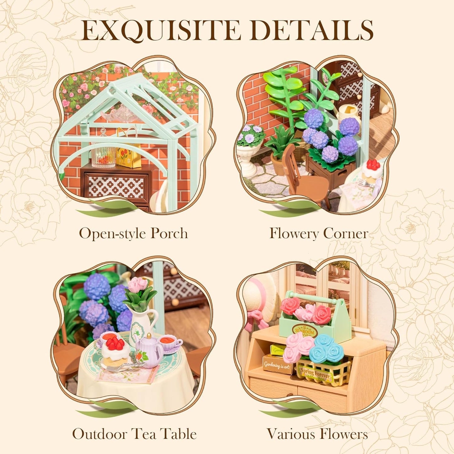 Purilite Select Super Creator DIY Plastic Miniature House