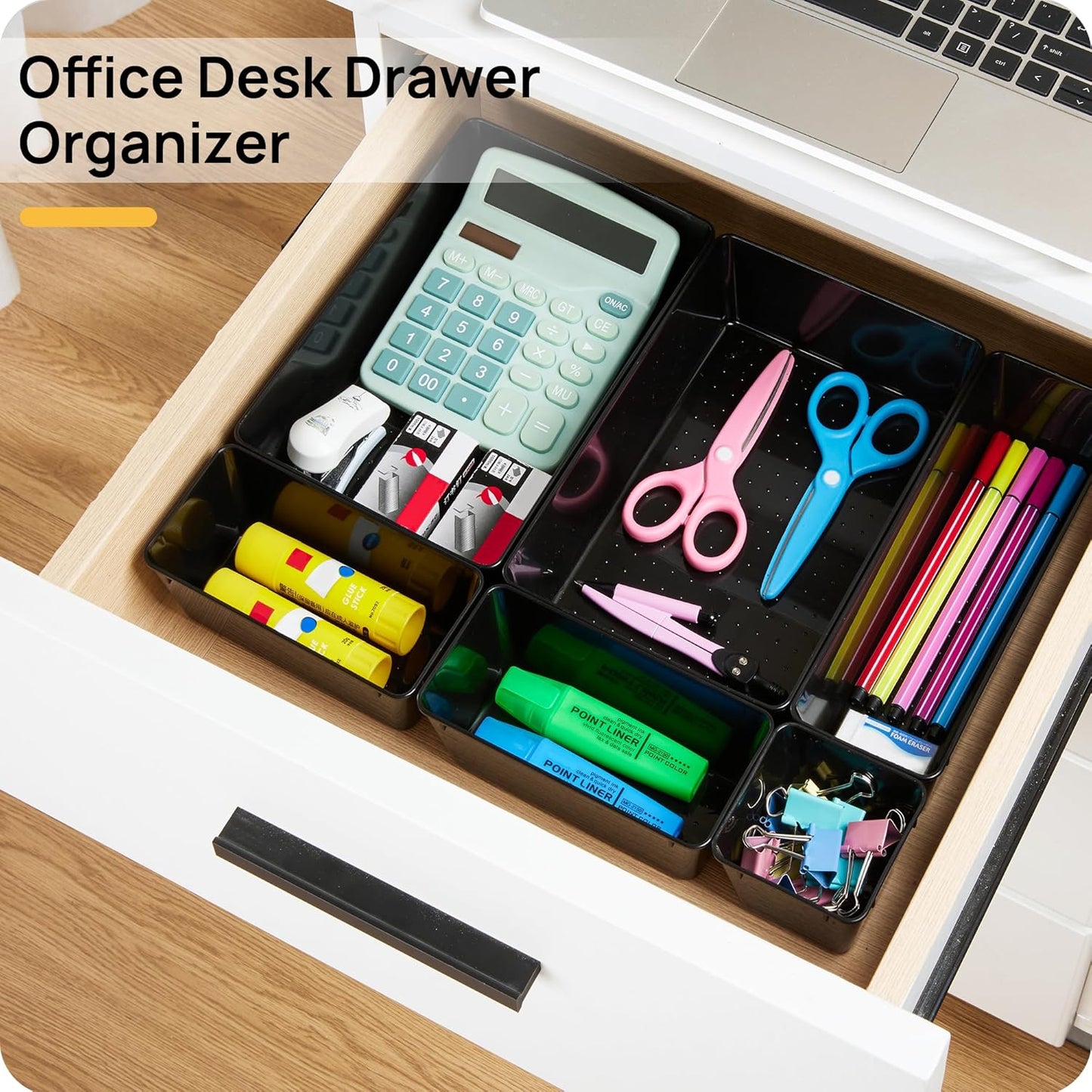 Purilite Select Clear Drawer Organizer Set