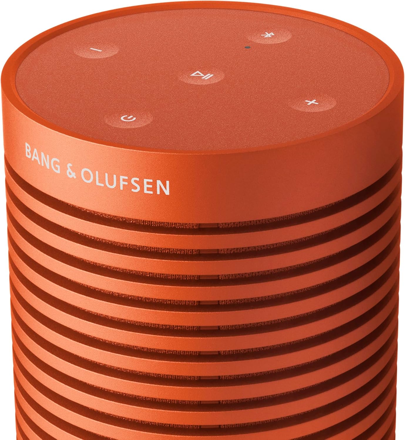 Bang & Olufsen Beosound Explore - Wireless Portable Outdoor Bluetooth Speaker, IP 67 Dustproof and Waterproof, Bonfire Orange