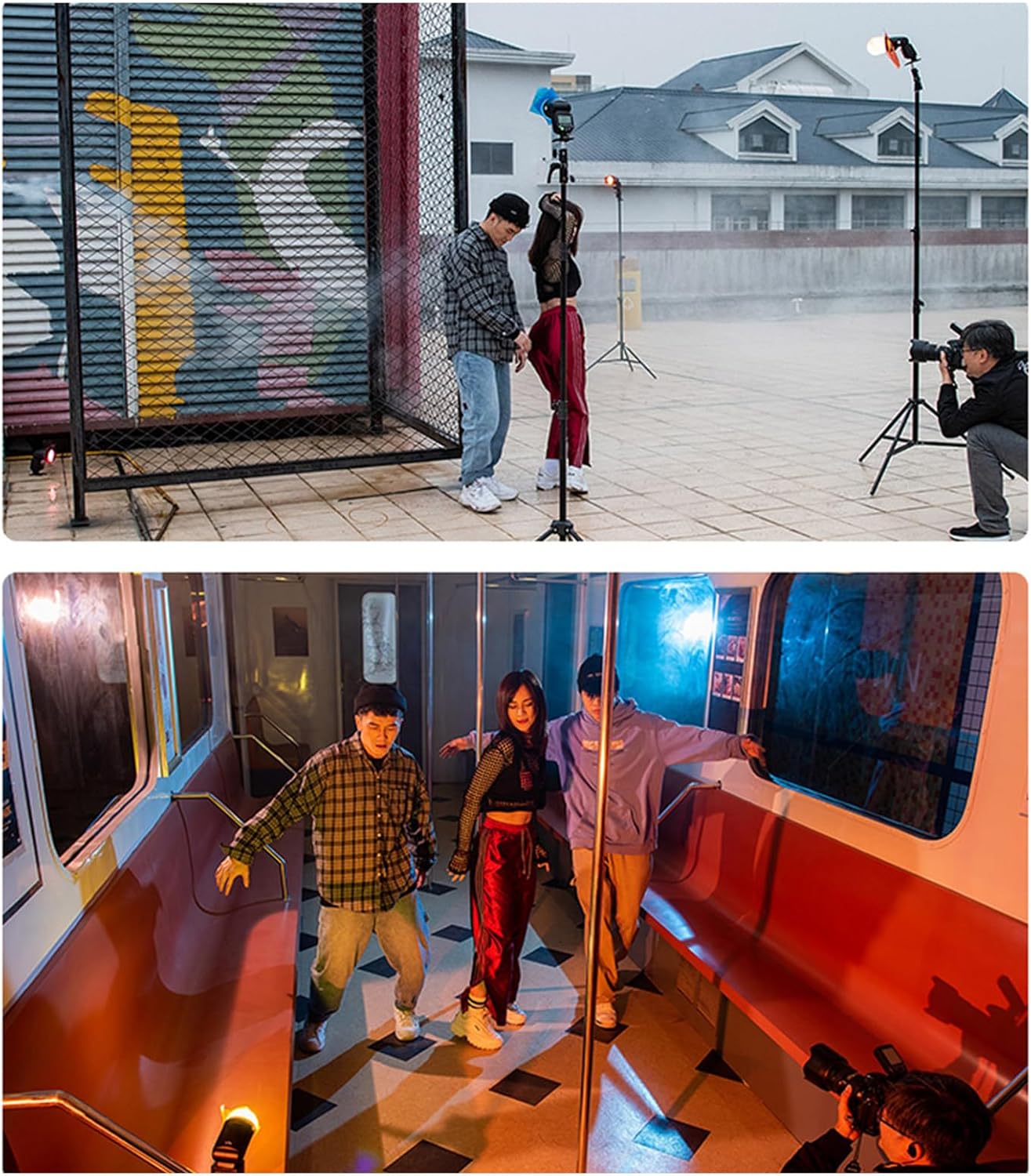 GODOX V1Pro-C 2.4G Wireless Camera Flash Speedlite with Detachable Sub Flash 1/8000s HSS 1.3s Recycle Time M/TTL Flash Mode 10 Levels Brightness Type-c Powered Compatible with Canon EOS Cameras