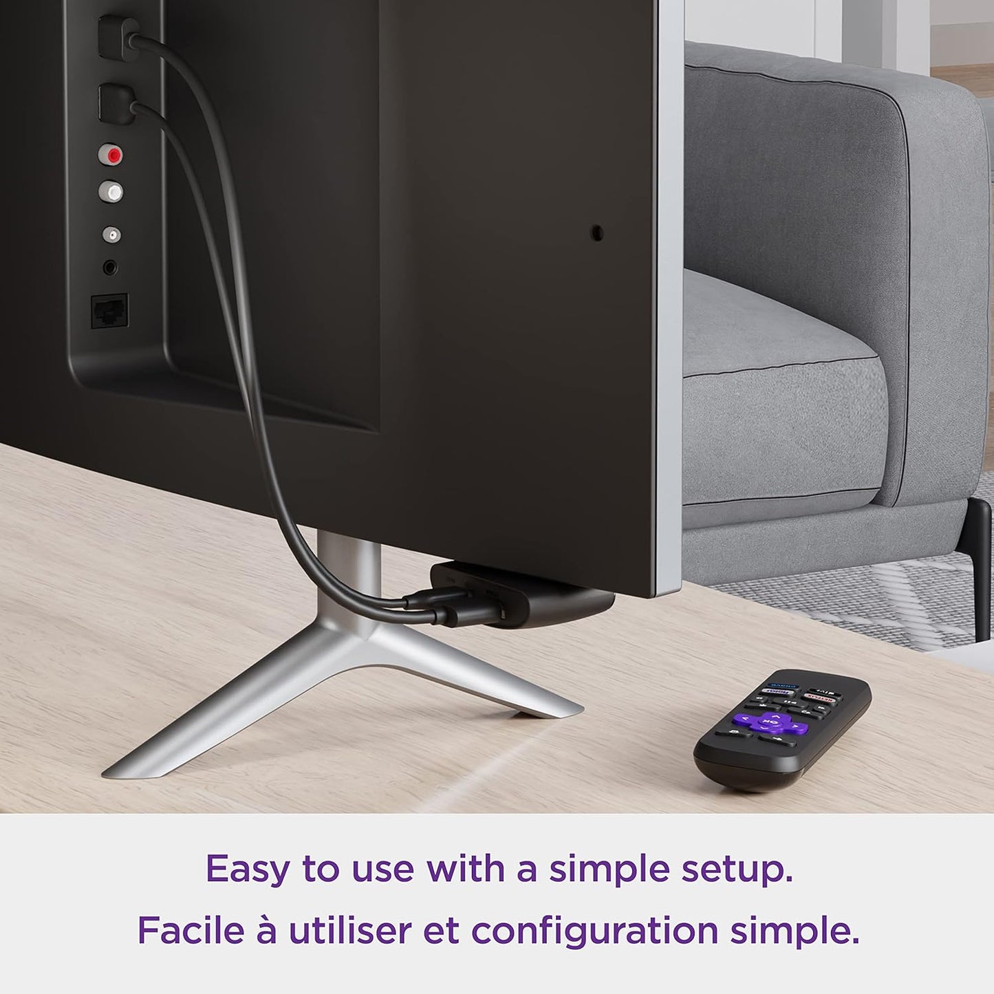 Roku Express | HD Streaming Media Player with Simple Remote and Premium HDMI Cable