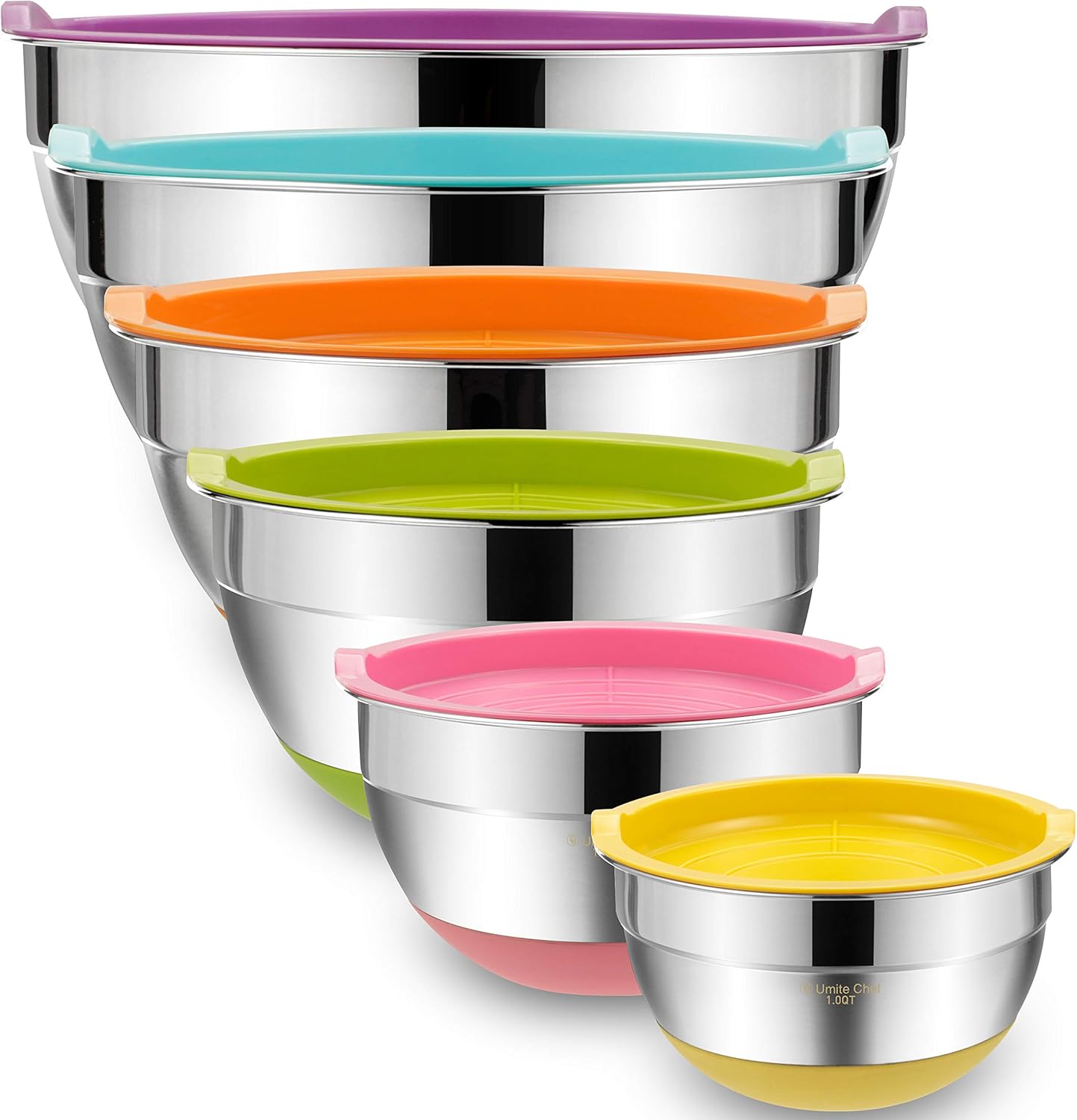 Purilite Select Stainless Steel Mixing Bowl Set