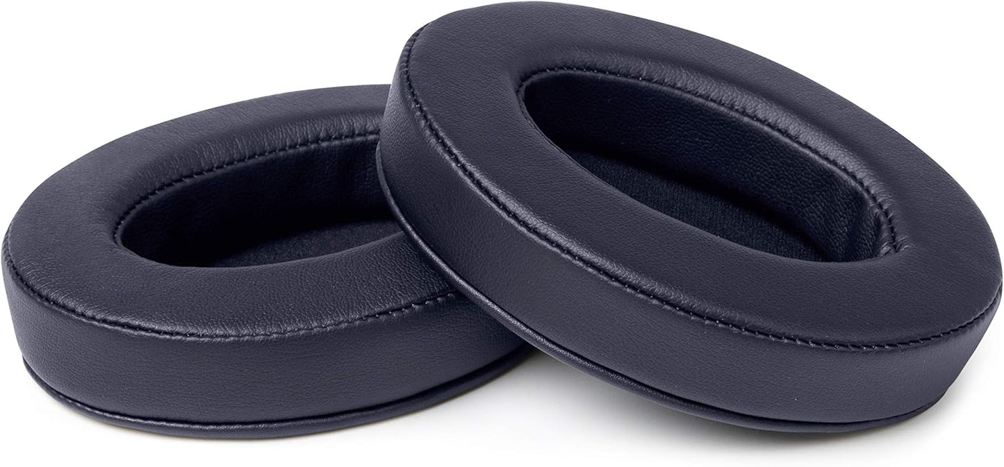 WC PadZ - The Ultimate Upgraded Earpads by Wicked Cushions - Compatible with Audio Technica, HyperX, SteelSeries Arctis & More - Extra Thick - Bigger Opening - Softer Memory Foam | (90s Black)