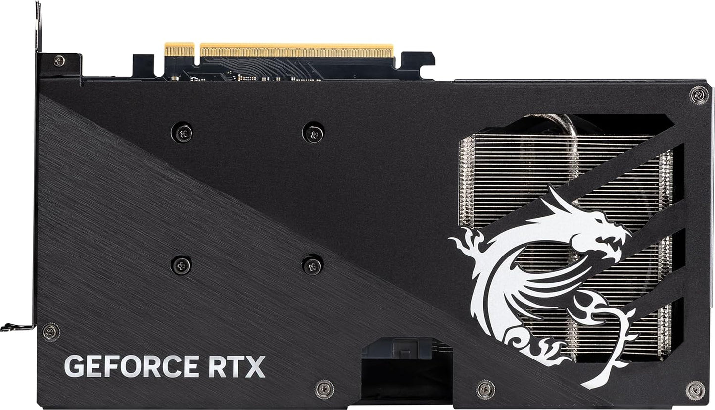 MSI Gaming RTX 5060 8G Gaming OC Graphics Card (8GB GDDR7,TBA-bit, Extreme Performance: 2550 MHz, DisplayPort x3 2.1a, HDMI 2.1b, NVIDIA Blackwell Architecture)