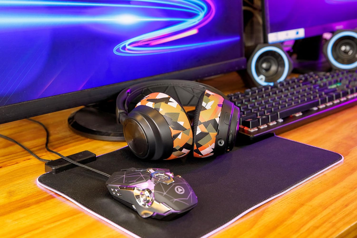 WC Freeze Nova Pro Wireless - Cooling Gel Earpads for Arctis Nova Pro Wireless ONLY (Doesn’t Fit Other Models), Made by Wicked Cushions, Improved Durability, Thickness & Sound Isolation | Black