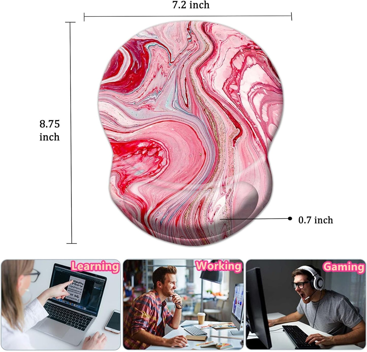 Purilite Select Ergonomic Mouse Pad