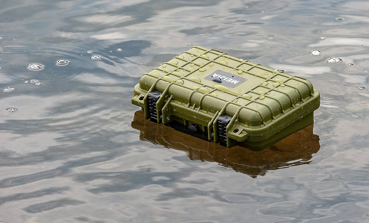 MEIJIA Portable All Weather Waterproof Protective Hard Case,Camera Case with Customizable Fit Foam,Fit use of Drones,Camera, Equipments, 11.65 x8.35x3.78inches