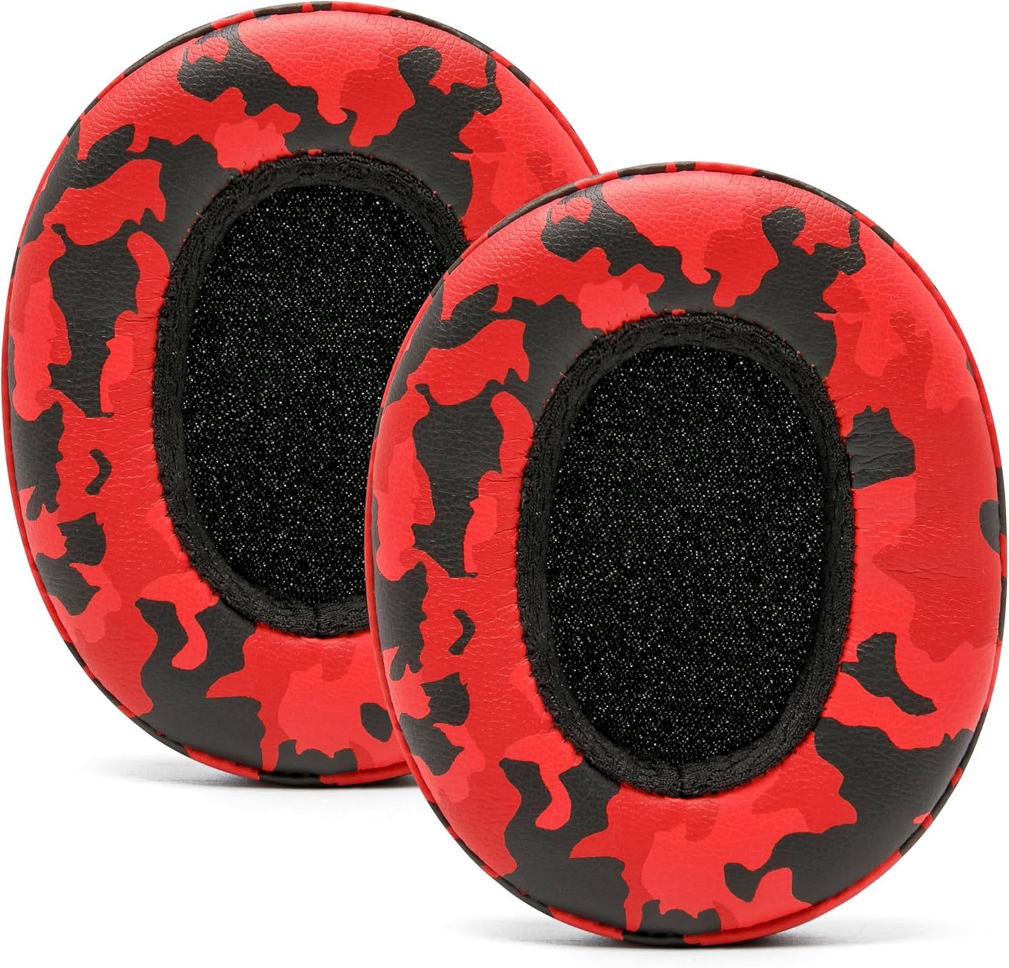 WC Replacement Earpad Cushions for Skullcandy Hesh 3 & Crusher Over-Ear Headphones Made by Wicked Cushions | Improved Durability and Thickness for Improved Comfort and Noise Isolation | 90's Black