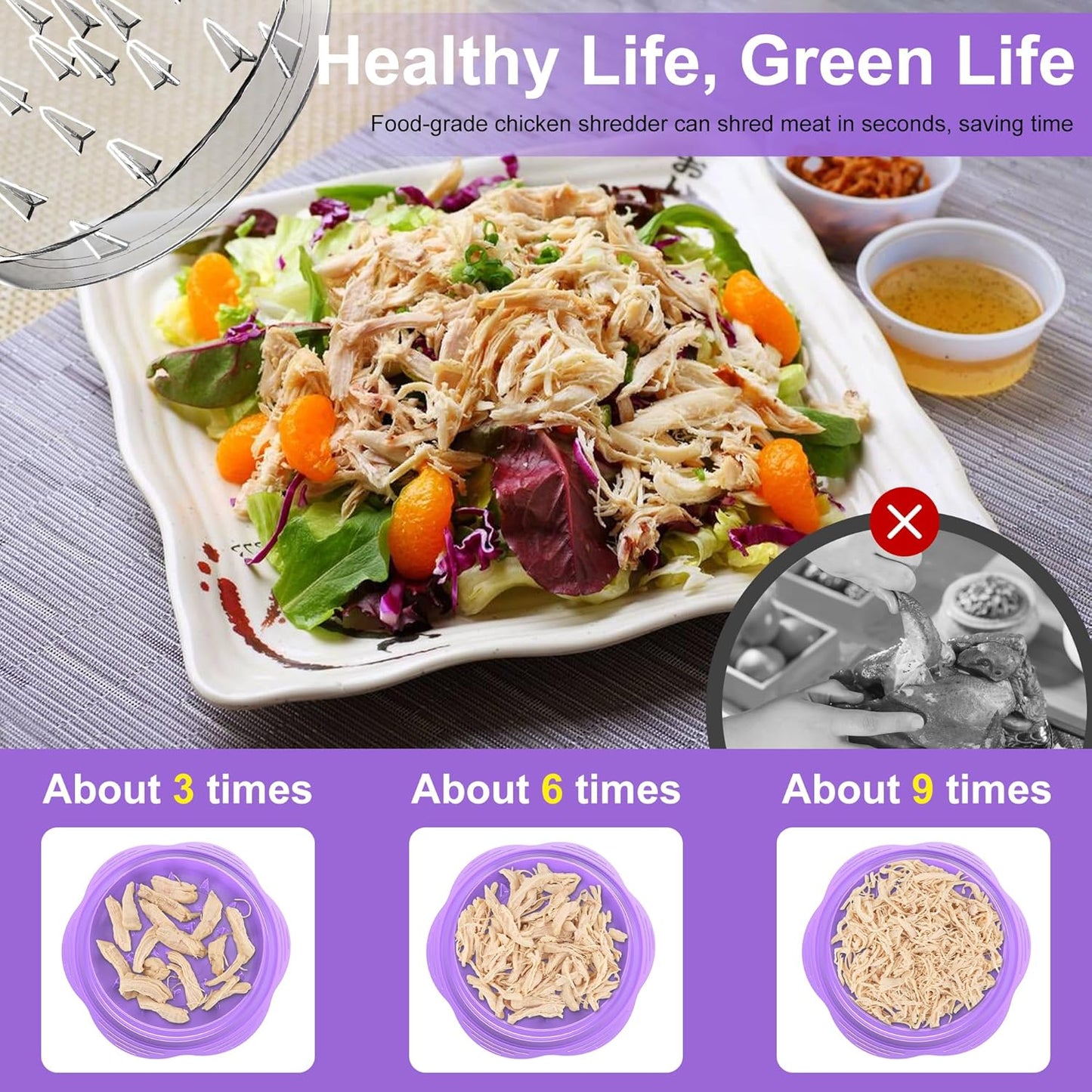 Purilite Select Chicken Shredder Tool