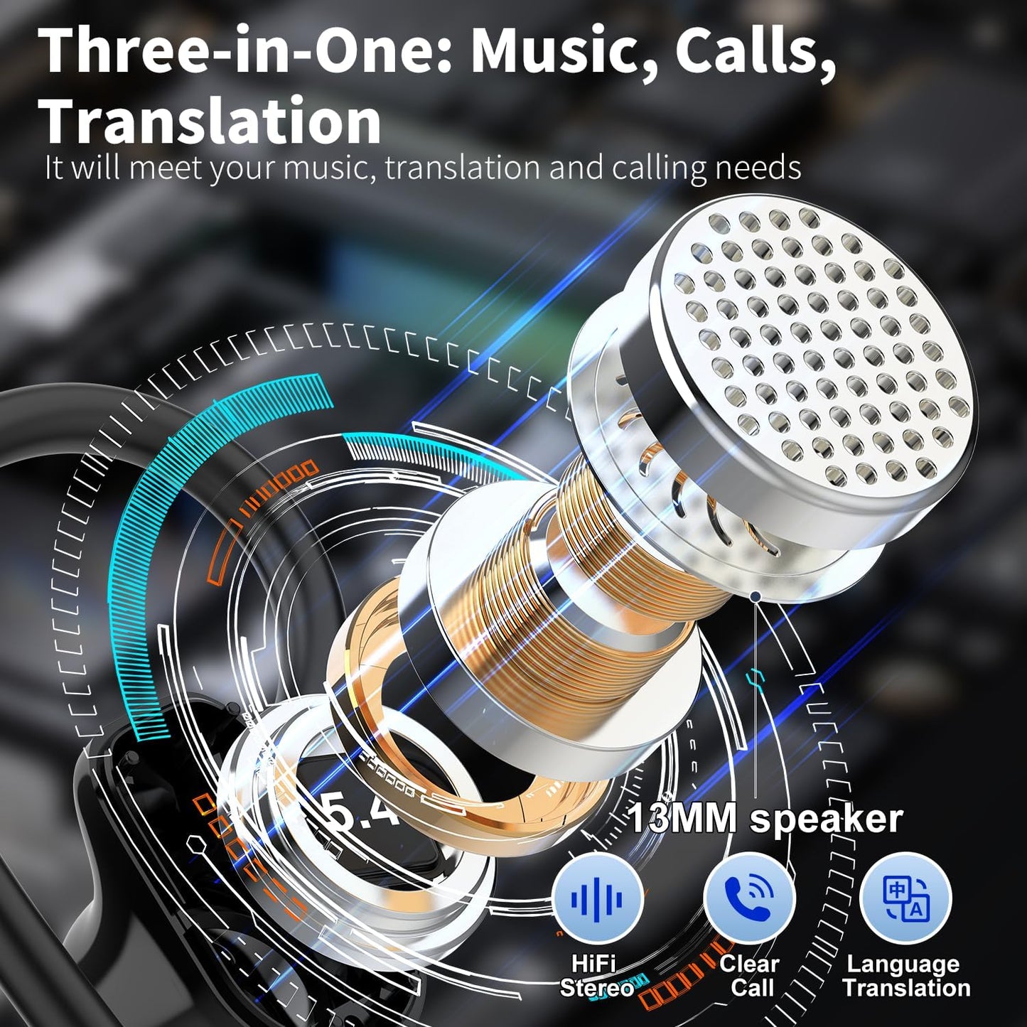 Purilite Select 3-in-1 AI Translator Earbuds – Speak, Connect, Understand the World