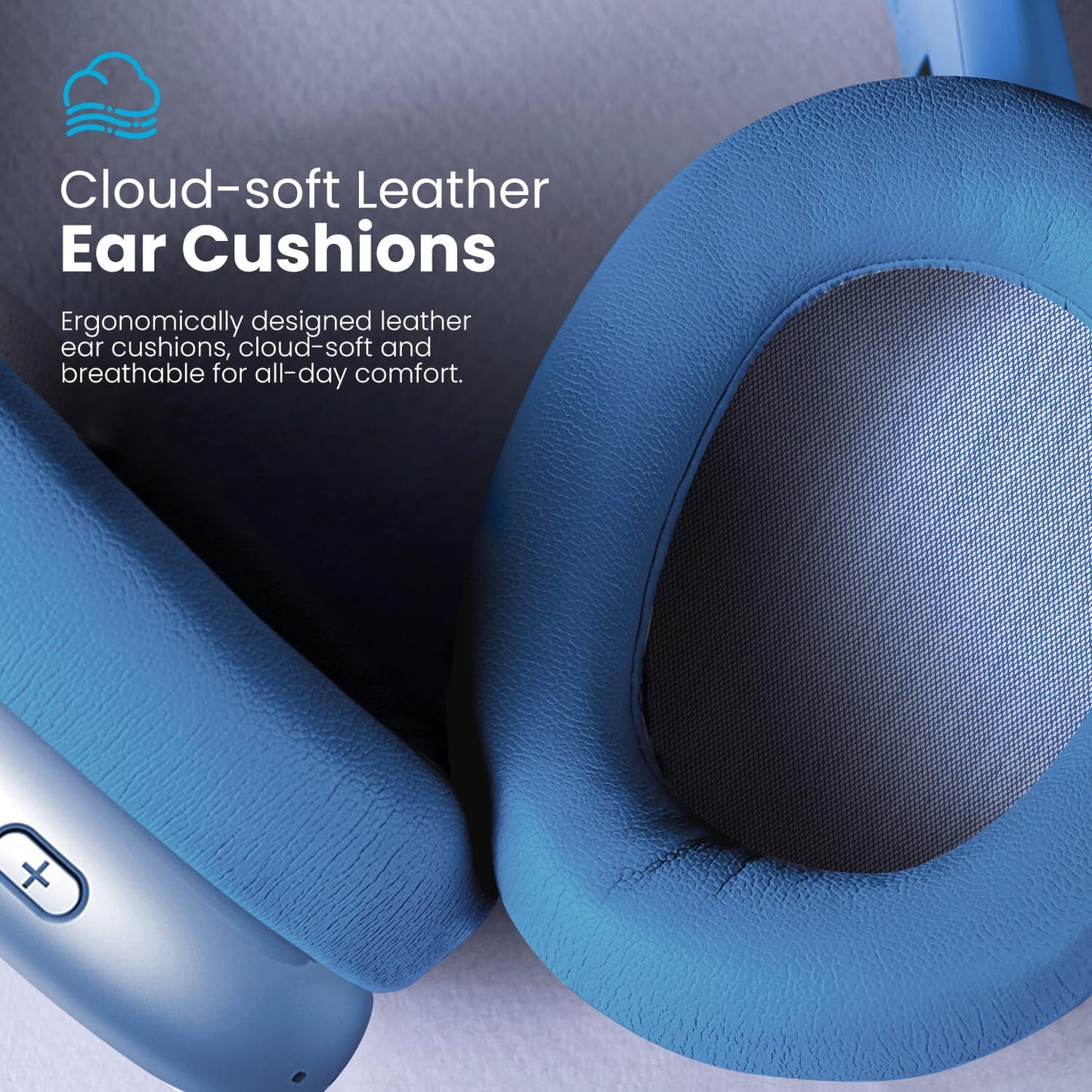 Wentronic Y01 Wireless Over Ear Headphones, Noise Canceling Bluetooth 5.3 Headphones with Microphones,Hi-Res Audio,48H Playtime,Foldable,Breathable Soft Earpads for iOS/Android/Samsung/PC-Green