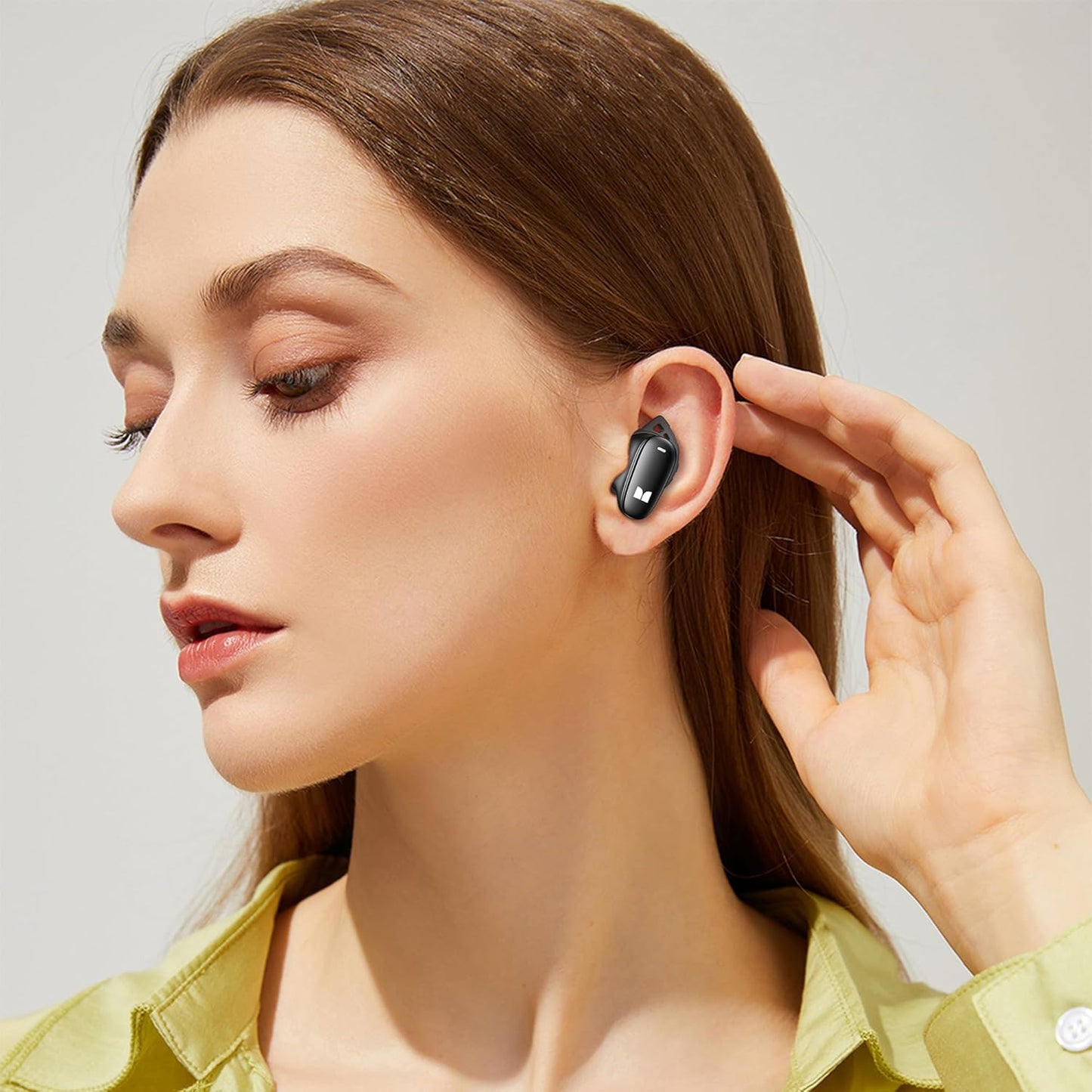 Monster N-Lite 206 Wireless Earbuds Bluetooth 5.4 in Ear Headphones, Bluetooth Ear Buds Built-in Microphone, Touch Control, Comfortable Fit, USB-C Fast Charging, IPX6 Waterproof, 25H Playtime, Black