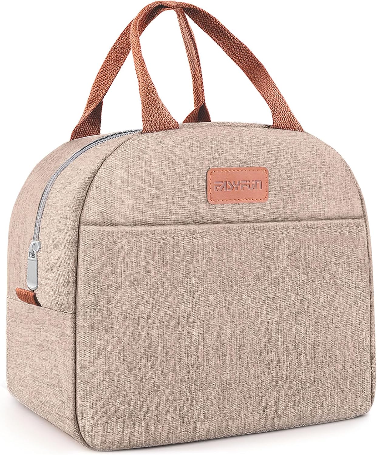 Lunch Bag for Women & Men Adult Insulated Lunch Box, Small Leakproof Cooler Food Lunch Containers Reusable High Capacity Lunch Tote Bags for Work, Travel, Outdoor