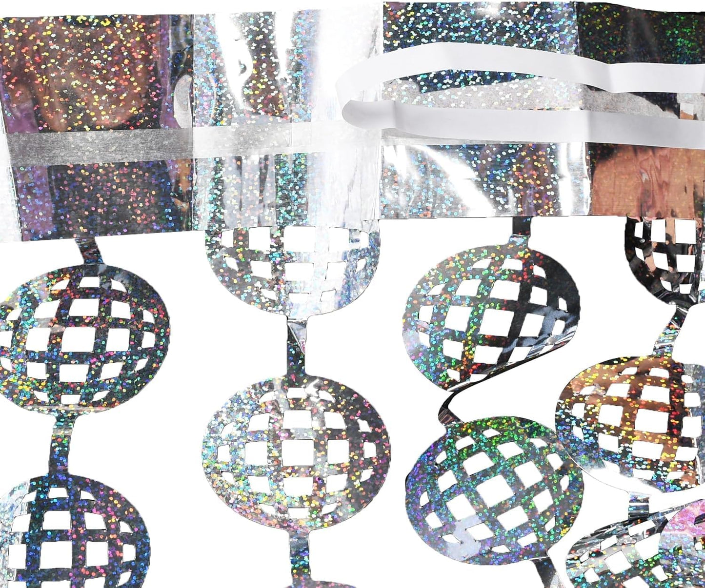 BRAVESHINE Pink Glitter Tinsel Foil Fringe Curtain - 2 Pcs 3.2x8.2 ft Metallic Party Supplies Photo Backdrop for Girl Princess Birthday Unicorn Bachelorette Butterfly Bridal Shower Party Decorations