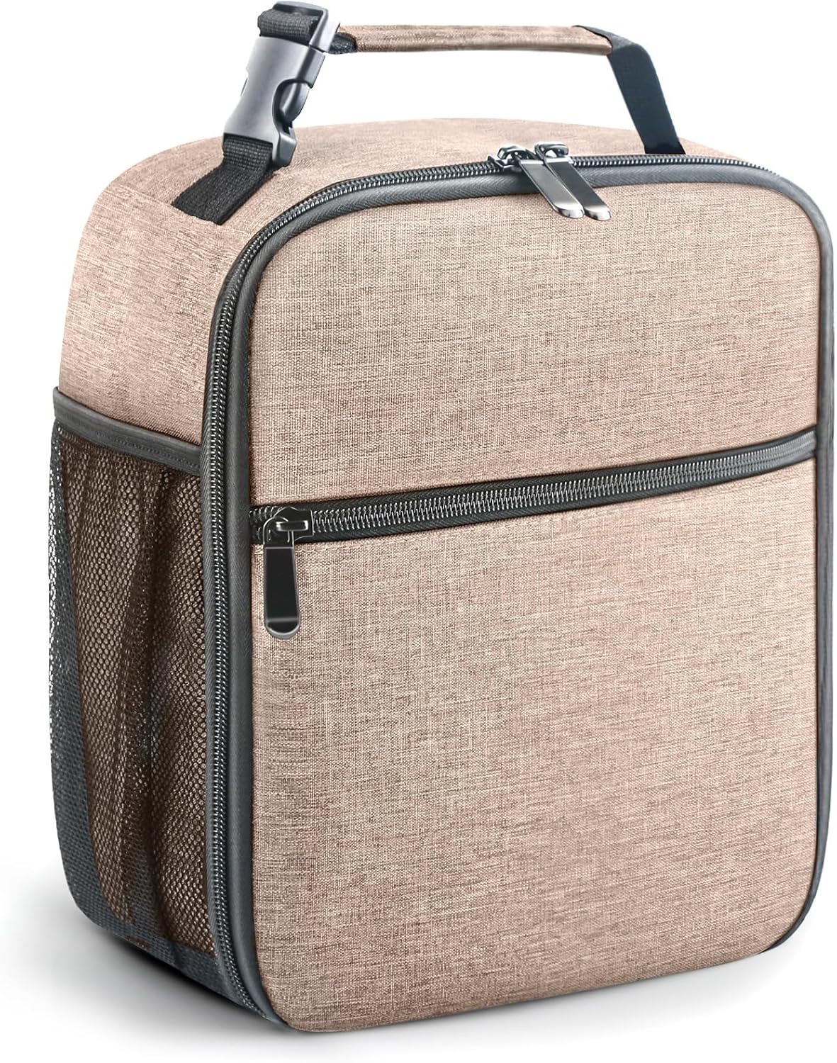 Lunch Bag for Men/Women, Reusable Lunch Box for Adult, Small Insulated Lunch Box, Lunch Tote Bag for Office, Work, Picnic