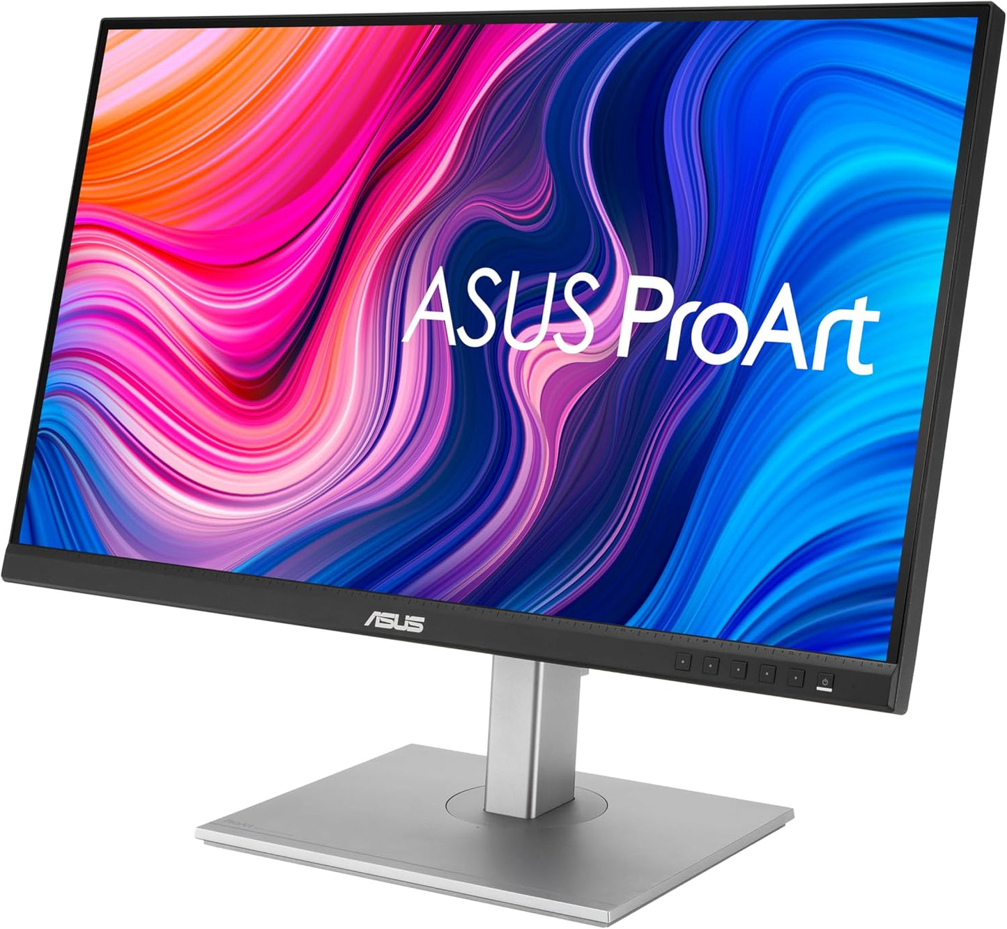 ASUS ProArt Display 27" Monitor PA278CV - WQHD (2560 x 1440), IPS, 100% sRGB, 100% Rec. 709, ΔE < 2, Calman Verified, USB Hub, USB-C, DisplayPort Daisy-Chaining, HDMI, Eye Care, Height Adjustable , BLACK/SLIVER