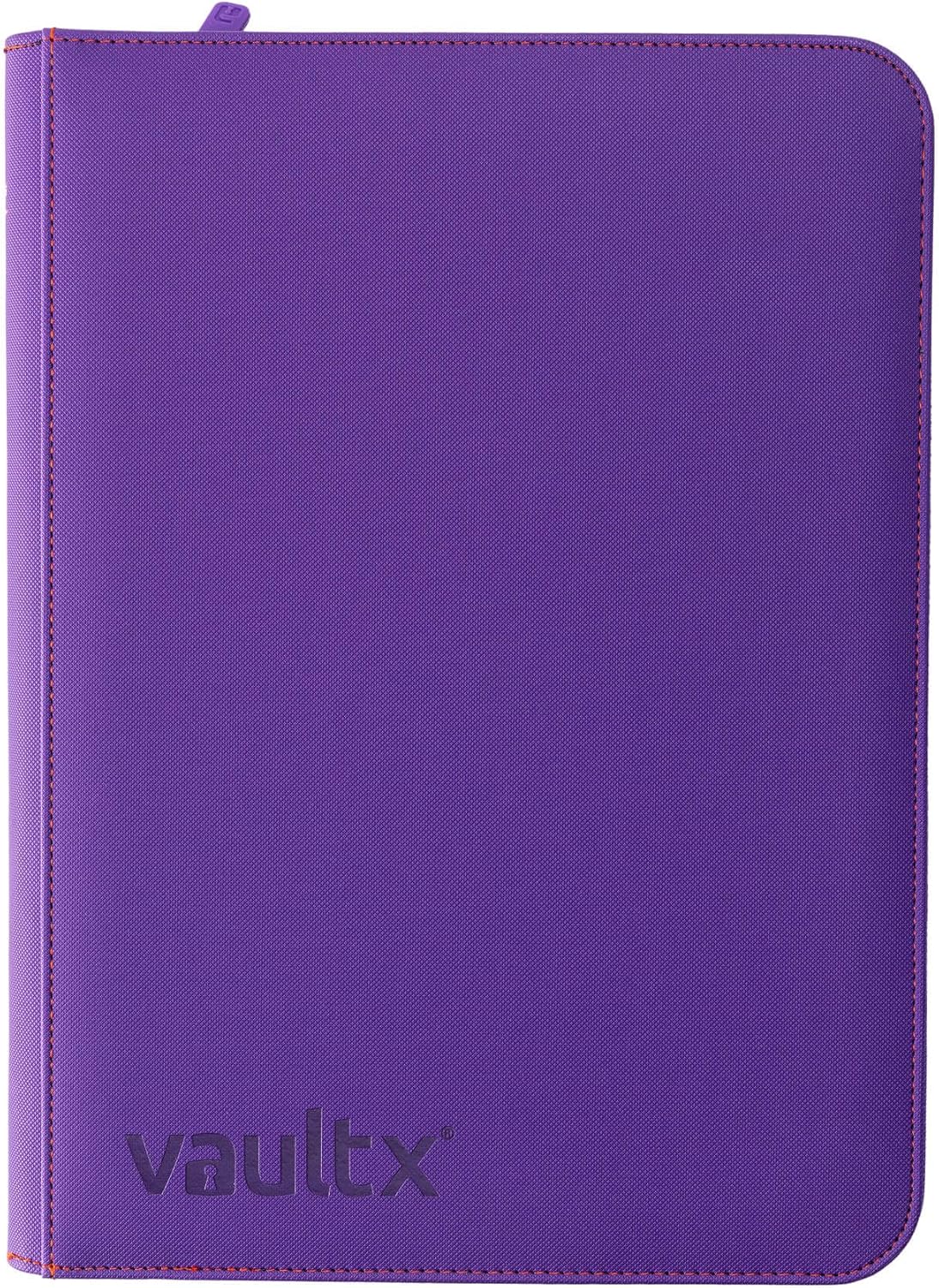 Vault X 12 Pocket Trading Card Zip Binder, 480 Cards, Compatible with Pokemon Scarlet & Violet Set, Exo-Tec Album Material, 20 Side-Loading Pages, Folder for Collectible TCG (SV1)
