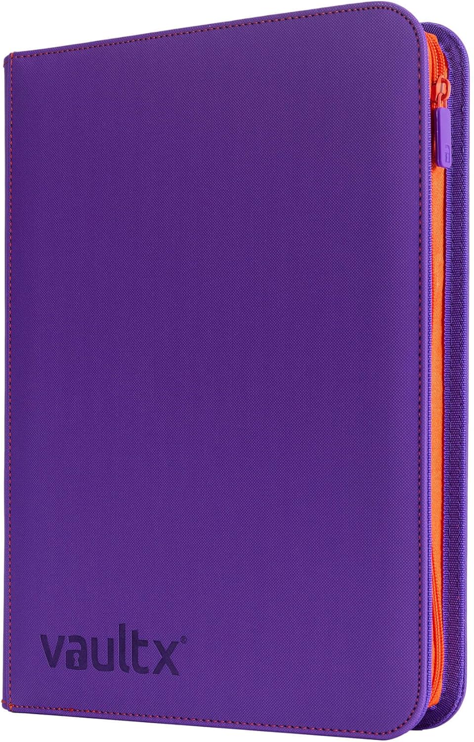Vault X 12 Pocket Trading Card Zip Binder, 480 Cards, Compatible with Pokemon Scarlet & Violet Set, Exo-Tec Album Material, 20 Side-Loading Pages, Folder for Collectible TCG (SV1)