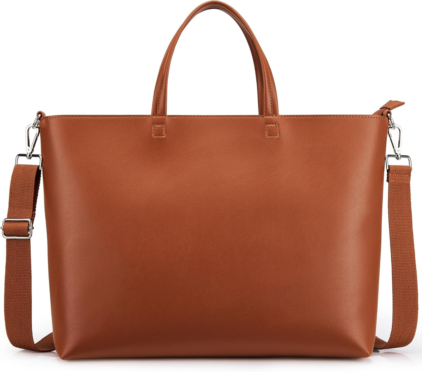 KALIDI Tote Bag Zipper Shoulder Bag Faux Leather Purses for Women Large Casual Handbag Work Dating College
