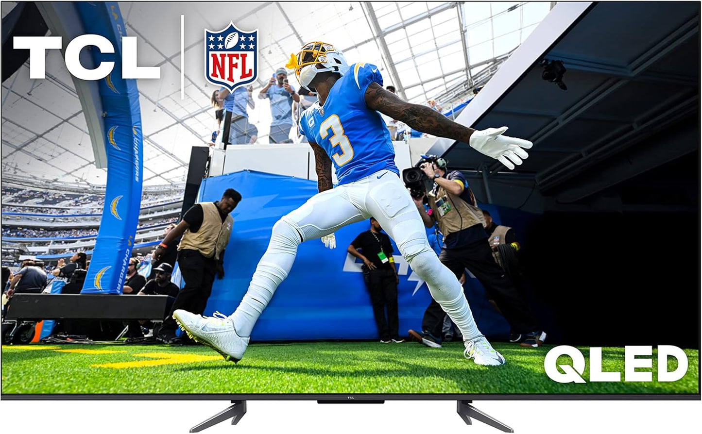TCL 65-Inch Q6 QLED 4K Smart TV with Google TV (65Q650G-CA, 2023 Model) Dolby Vision, Dolby Atmos, HDR Pro+, Game Accelerator Enhanced Gaming, Voice Remote, Works with Alexa, Streaming UHD Television