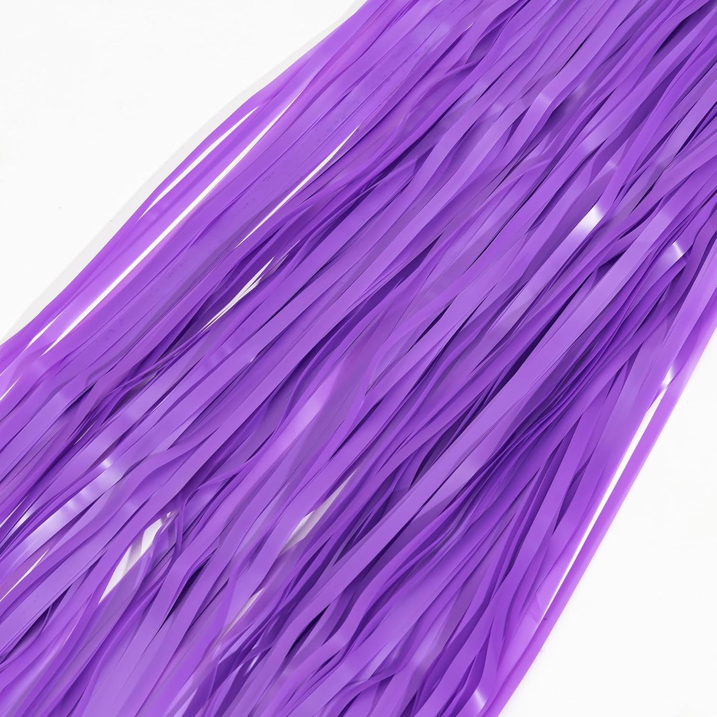 GREATRIL Iridescent Party Tinsel Fringe Backdrop Decorations - Holographic Foil Streamers Curtain for Mermaid/Under The Sea/Frozen/Ocean/Disco/Birthday Themed 3.2ft x 6.5ft - 2 PCS