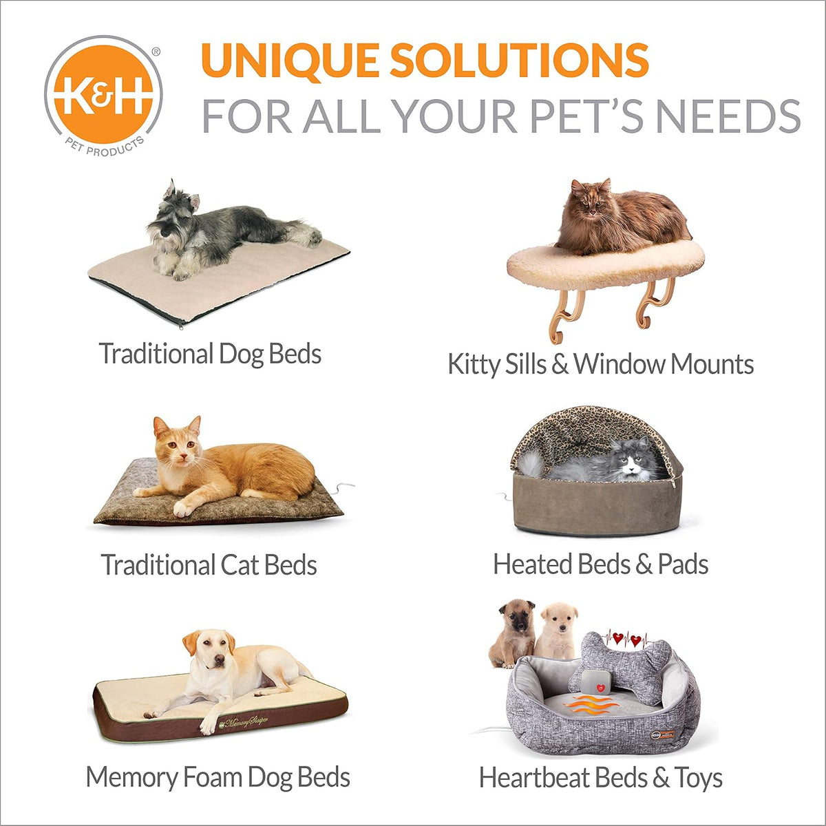 K&H Pet Products Heated Extreme Weather Outdoor Kitty Pad, Waterproof Heated Cat Mat, Pet Warmer for Outside Feral Cat Houses, Indoor Outdoor Warming Pet Mat - Small 12.5x18.5in Black 40W