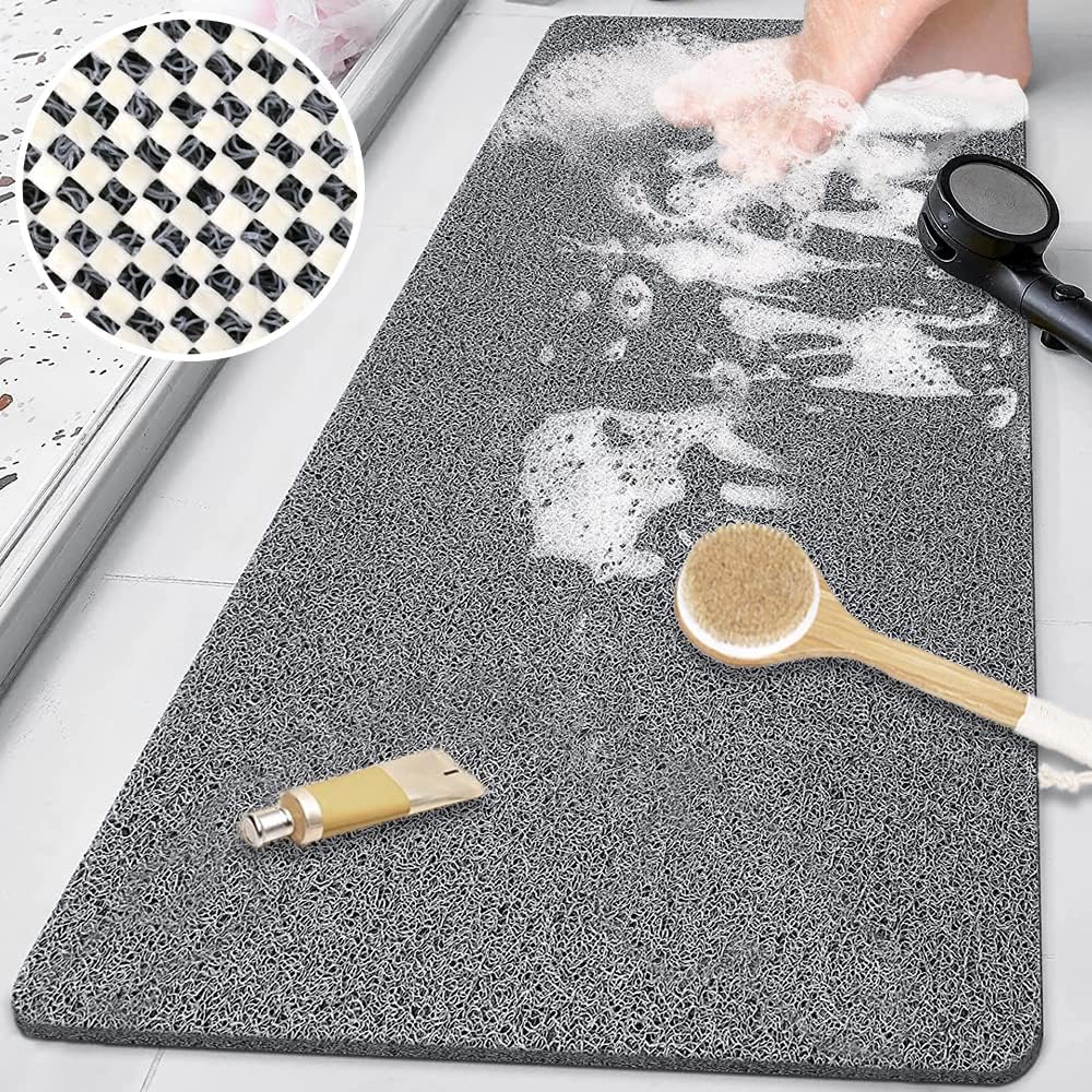 Loofah Mats for Shower, Non Slip | Quick Drying | Soft on Your Feet | Soft Textured Shower Mat Bath Mat Bathtub Mat Massage Mat Loofah Mat for Bathroom,Shower Tub or Wet Areas
